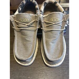 Hey Dude Wally Street Beige Size 13 Men's Very Clean
